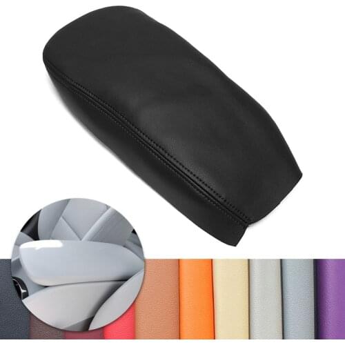 For Chevrolet Malibu XL 2016 2017 2018 Car-styling Center Control Armrest Box Microfiber Leather Cover Decor