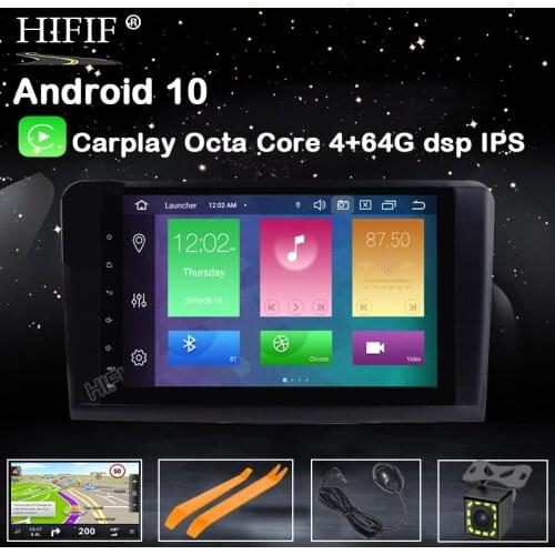 Android 10 4G RAM 64G ROM 8Core 2Din Steering-Wheel For Mercedes-Benz R Class W251 R280 R300 R320 R350 R500 R63 AMG 2006-2012