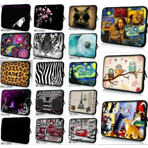 Notebook Bag Laptop Carry Bag Sleeve Cover Pouch For 7'' 10'' 12 '' 13 '' 14 '' 15'' 17'' HP Dell Macbook Acer Toshiba Cat