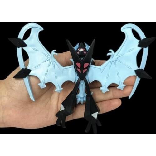 TOMY Genuine Anime Pokemon Color Box Packaging SUN & MOON Lunala TOMY MEGA Elf Doll Toy Collection Gift