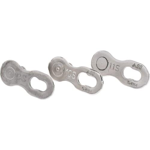 1pair Missing Quick Connector Connecting Master Link for 8/9/10/11 Speed Bike Chain Mountain Bicycle Bike Chain Quick Link