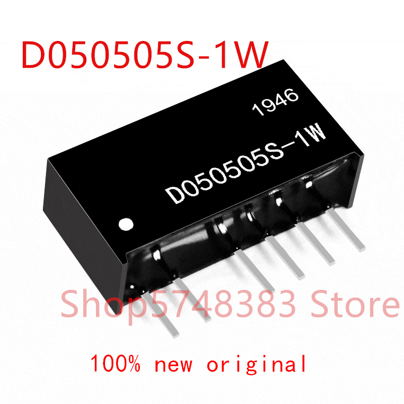 1PCS/LOT D050505S-1W D050505S 1W D050505 double isolated independent double output positive 5V 5V conversion + 5V and + 5V