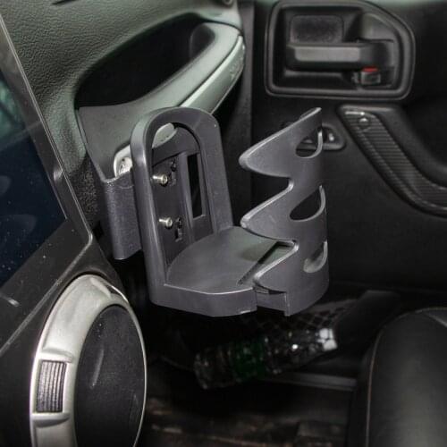Warter Cup Holder Phone Stand Bracket Multifunction for Jeep Wrangler JK 2007-2017 ABS Car Accessories