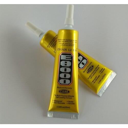 10Pcs/Lot 25ML E8000 Glue For Touch Screen Mobile Phone Frame Epoxy Resin Adhesive Diy Jewelry Nail Art Glass Crystal Jewelry