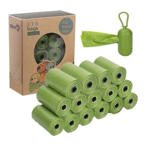Dog Poop Bags Earth-Friendly Outdoor Pet Waste Bags Home Clean Refill Garbage Bag High Quality Portable Pet Poop Bags