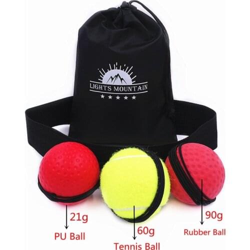 Boxing Reflex Speed Ball for drop shipping with Headband MMA Muay Thai Fight Ball