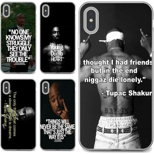 Soft Case Cover For Huawei P30 P40 P20 P7 P8 P9 P10 Lite Plus Pro 2015 2016 2017 Mini Tupac-Shakur-2Pac-Quotes-Poster