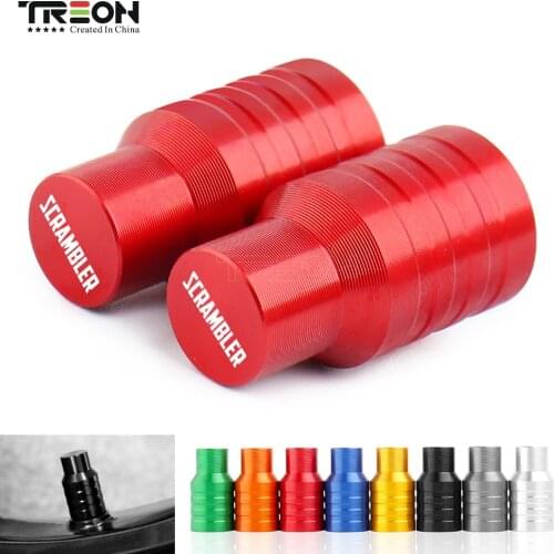 New For Ducati Scrambler 400 800 1100 2014-2019 High Quality CNC Aluminum Tyre Valve Air Port Cover Cap Motorcycle Accessory