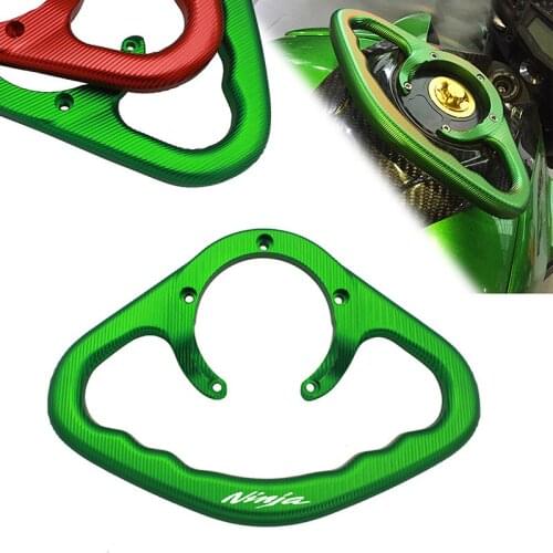 For KAWASAKI NINJA ZX-6R ZX-10R NINJA650R ZX-9R ZX-14R ZZR600 ER-6N ER-6F Motorcycle Passenger Handle Tank Armrest Handlebars