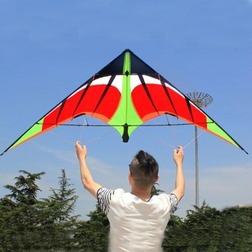 Professional 1.8/2.4 m Swift Power Stunt Kite Dual Line Entry-Level For Beginner Good Flying