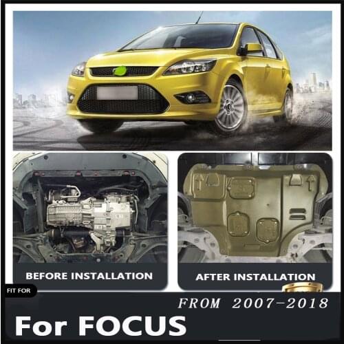 1pcs Protection for Ford Focus Engine Splash Guards Shield Mud Flaps Fender 2007-2018 Skid Plate Fender 2019 2020