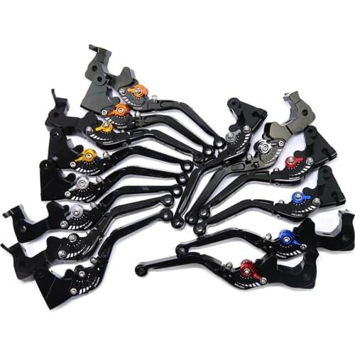 Motorcycle Assessoires CNC Aluminum Folding Extendable Adjustable Brake Clutch Levers For kawasaki Z1000 2011-2016
