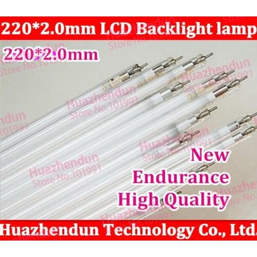 Free ship 20pcs High Quality new 220mm LCD Backlight lamp Supper Light CCFL 220 mm * 2 mm LCD 220mm Backlight Lamp