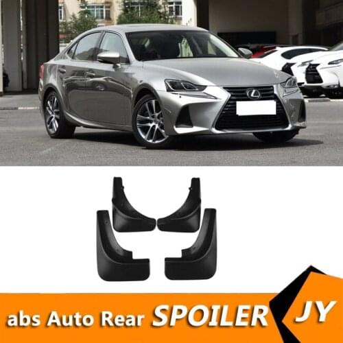 For Lexus IS200 2014-2019 Mudflaps Splash Guards Front With color and rear Mud Flap Mudguards Fender Modified special