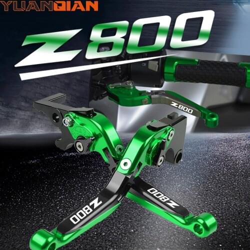 For KAWASAKI Z800 NINJA 800 NINJA800 Motorcycle Alumninum Adjustable Brake Clutch Lever Z 800 EveRsion 2013 2017 2016 2015 2014