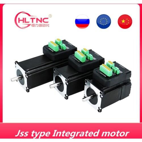 Hybrid Servo RS485 Communication JSS57P 1.5NM 2.2NM 3NM Integrated motor single shaft 8mm Integration Closed Loop Stepper Motor