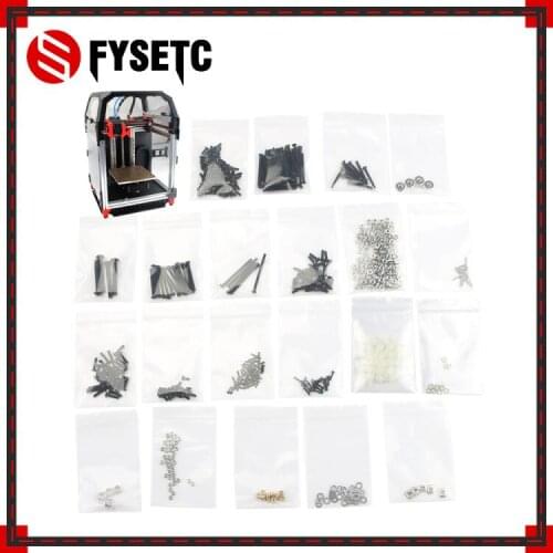 FYSETC Voron V0 Switchwire 3d Printer Screws And Nuts Kit Voron 0 Screw and Nut Set 3d Printer Accessories