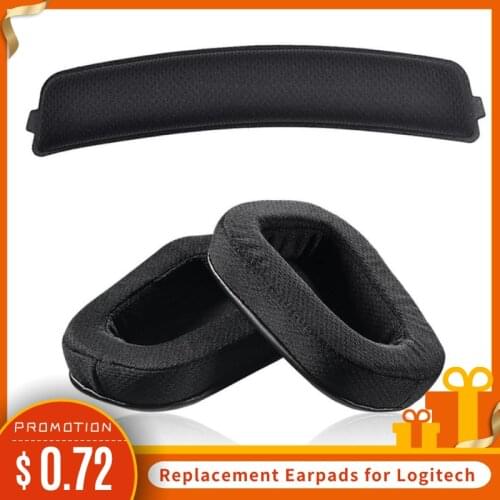 Soft Replacement Headphone Pad Earpads Earmuff for Logitech G633 G933 Earphone Headphone Ear Pads Cover Headphone Accessories