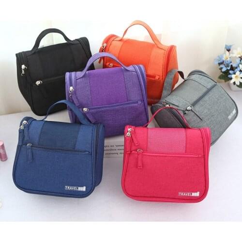 2020 Newest Women Men Simple Beauty Large Toiletry Cosmetic Make Up Bag Case For Travel Set Organizer Pouch