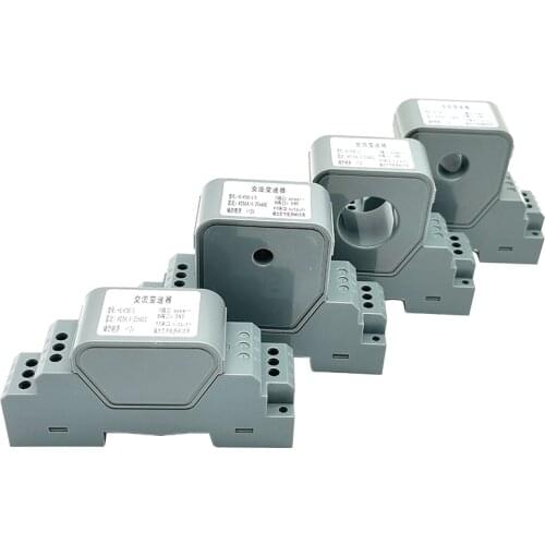 AC Current Transmitter 4-20ma AC 5A 10A 20A 30A 50A 100A 150A 200A 250A 300A Three-phase Charge Voltage Sensor