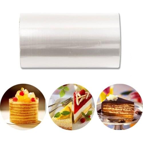 Practical Mousse Cake Edge Wrap Dessert Surrounding Hard Bound Cake Edges PET Plastic Band DIY Baking Packaging Decoration Tools