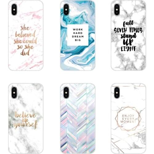Chic Pink Marble Pretty For Samsung Galaxy S2 S3 S4 S5 Mini S6 S7 Edge S8 S9 S10E Lite Plus Accessories Phone Cases Covers