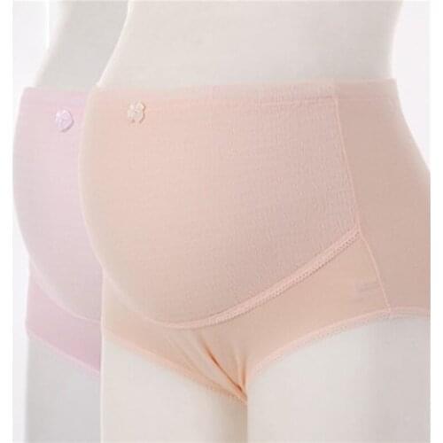 Pregnant Women Underpanties Maternity Panties High Waist Adjustable High Elastic Women Underwear For Pregnant Knickers 2021 New