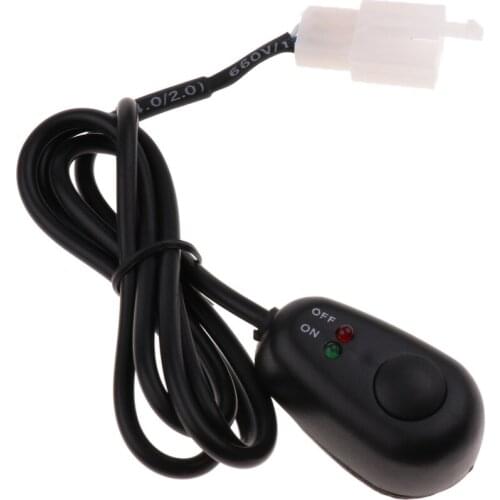 High Quality 12V Car Fog Light Sticky Switch on/off Control Waterdrop Type