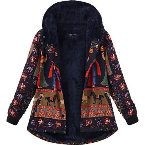 ZANZEA Women's Jackets With Fur