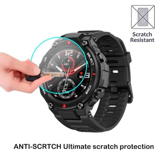 2.5D Tempered Glass Screen Protector for Huami Amazfit T-Rex/ T-Rex Pro Smart Watch Protective screen