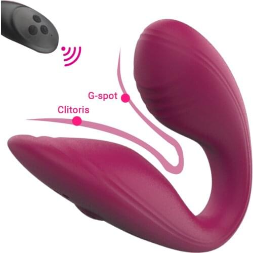 Couples Vibrators Panties for Women Sex Toys Dildo G-spot U Type Clitoris Stimulator 10 Speeds Remote Control Female Masturbator