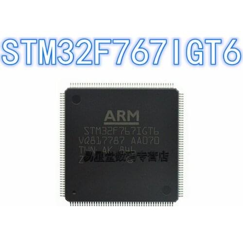 1PCS 100% new original authentic STM32F767IGT6 QFP-176 32F767IGT6 QFP176 32-bit microcontroller