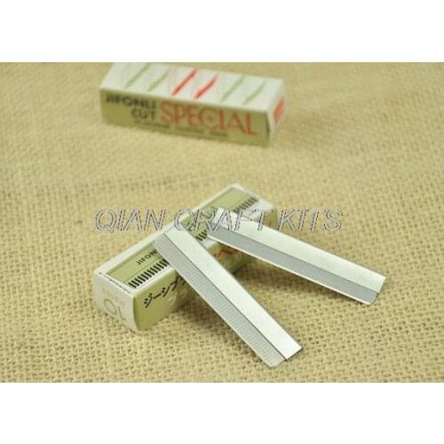 100pcs Tissue Blades for polymer clay cane , Sculpey Katto for cutting thin slices and for Nail Art Canes or Trim Eyebrow