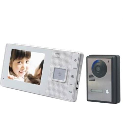 4 Inch Color LCD Monitor Wireless Intercom Video Doorphone