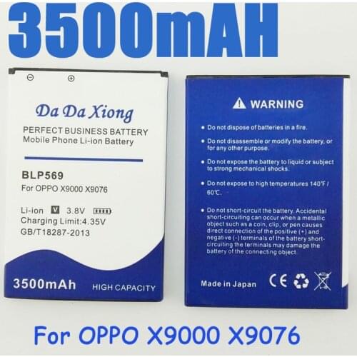 3500mAh BLP569 Battery for OPPO Find 7 Find 7a X9000 X9006 LTE X9007 X9076 X9077