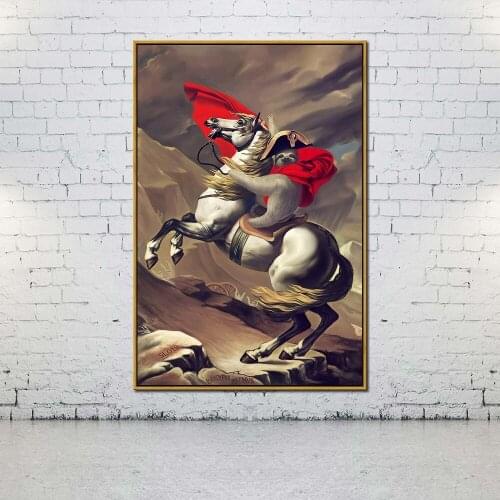 Artcozy Oil Canvas Painting cuadros de napoleon bonaparte For Home Decoration Wall Art