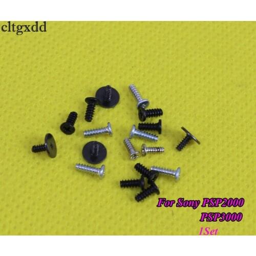 Cltgxdd 10Sets Full Set Screws for PSP 2000 3000 Slim Repair Parts for psp 2000 3000