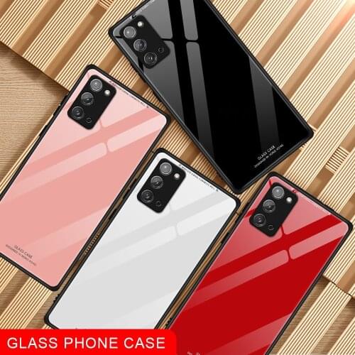 Colorful Case For Samsung Galaxy Note 20 Ultra note 20 ultra Ultra Thin Tempered Glass Shockproof Cover For Samsung Note 20ultra