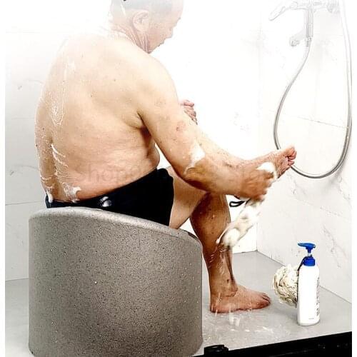 Eco-friendly bath chair for the elderly multi-functional non-slip bathroom small sofa antibacterial pregnant women shower stool