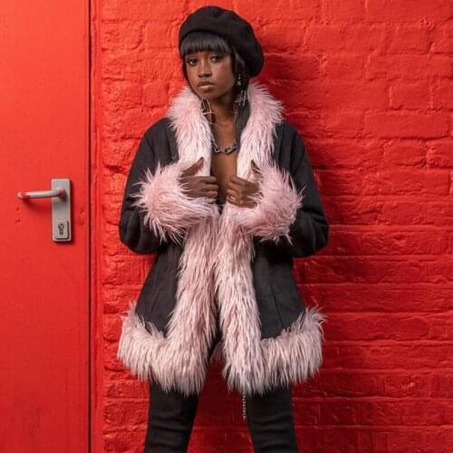 Женские куртки с мехом Manyiwei China At AliExpress