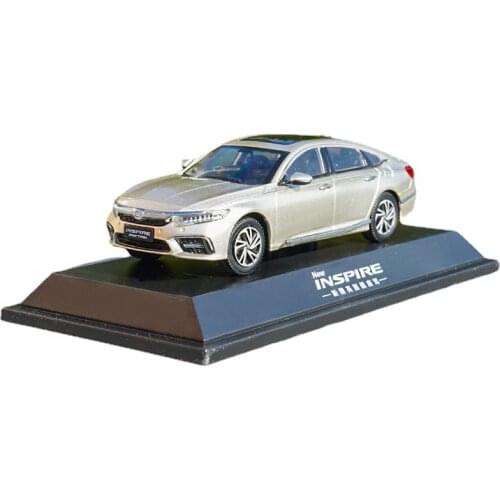 Alloy Car Model 1:43 Original Dongfeng Honda INSPIRE SPORT Hybrid Collection Ornaments Decoration Birthday Gifts Toys for Boys