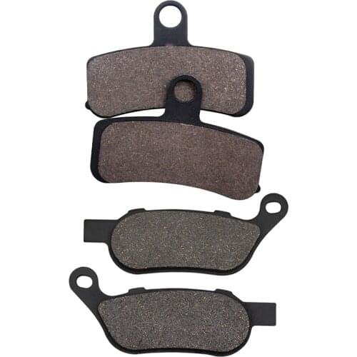 Motorcycle Front and Rear Brake Pads For Harley Davidson FXDB Street Bob FXDL Low Rider 08-17 FXST FXSTC Softail Standard 08-14