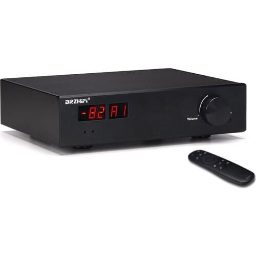 Professional 45W Sound Amplifier Bluetooth Tone Remote Control Power Amplifiers Stereo HD Audio Amp Home Theater System