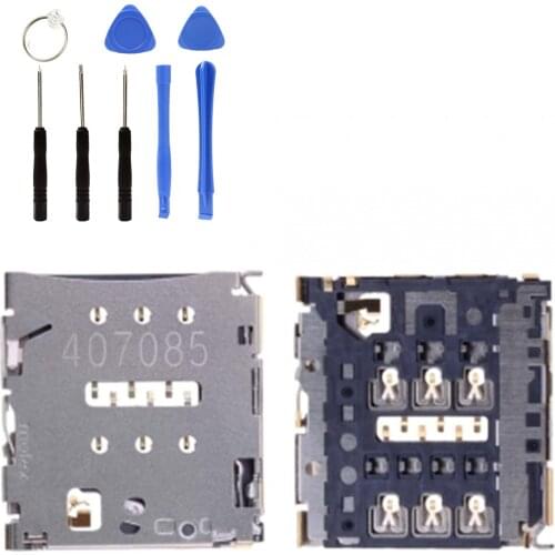 SIM Card Connector sim Socket Holder SIM Card Slot Socket Repair Kit Gift FOR General Mobile ONE 4G