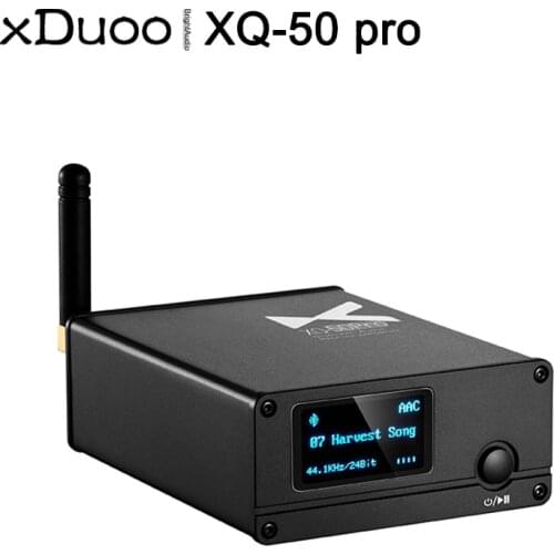 XDuoo XQ-50 Pro/XQ-50 ES9018K2M Buletooth 5.0 Audio Receiver Converter USB DAC support aptX/SBC/AAC Rejuvenate your DAC/AMP XQ50