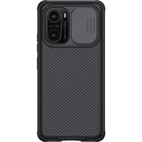 Camera Protection Case for Xiaomi Redmi K40 NILLKIN Camshield Slide Lens Hard Plastic Back Cover Redmi K40 Pro Plus Case