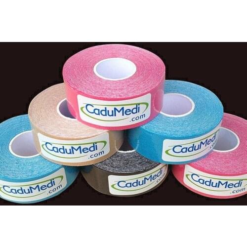 1pcs 2.5cm * 5m intramuscular effect paste sports tape elastic bandage sports tape muscle paste color muscle energy paste