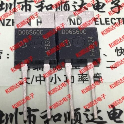 10pcs / lot D06S60C IDT06S60C new stock TO-220 600V 6A quantity