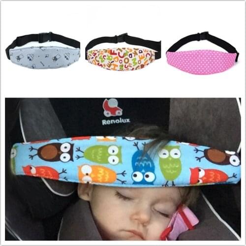 Baby Car Safety Seat Sleep Positioner Infants And Toddler Head Support Pram Stroller Accessories Kids Adjustable Fastening Belt