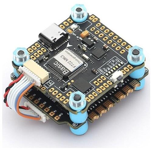Diatone MAMBA Basic F722 MK3 Flight Control with F50_BL32 3-6S ESC For RC Multicopter Drone RC Model